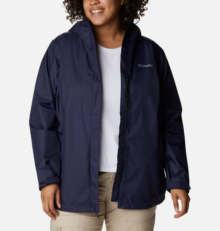 Jacheta Columbia Arcadia II Dama Bleumarin | Plus Size ZS9M8S07Z